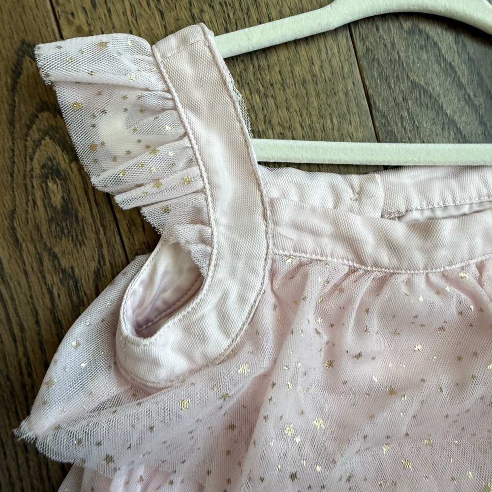 Rachel Zoe Pink Glitter Kids Dress - Picture 5 of 8